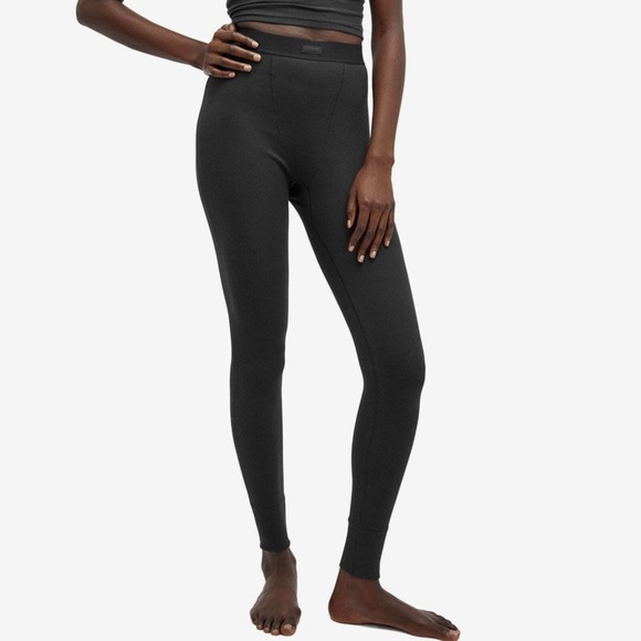 SKIMS Pants - Skims Black cotton Leggings